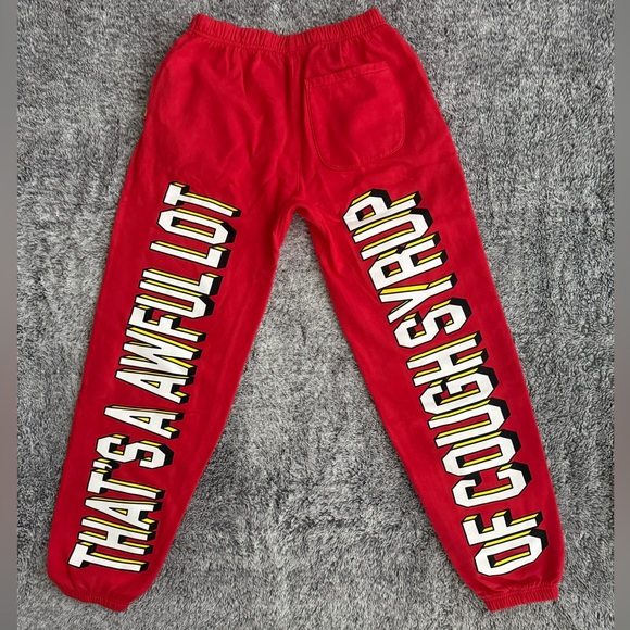 That’s A Awful Lot Of Cough Syrup Sweatpants Size Small NEW